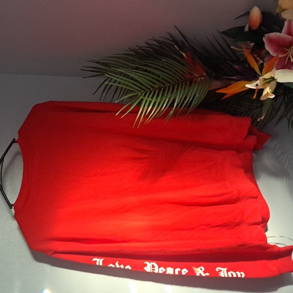 Peanuts Snoopy & Woodstock Christmas 2020 Red 2X Sweatshirt PTP:25" Length 26.5" - Picture 5 of 7